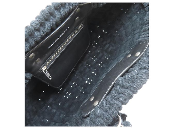 Borsa a mano Balenciaga Bistro XS 2 in 1 Nero - vista 5