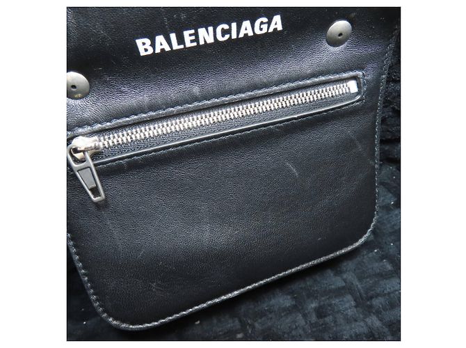 Borsa a mano Balenciaga Bistro XS 2 in 1 Nero - vista 9