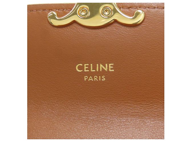 Céline Billetera plegable Celine Macadam Blanco - vista 8