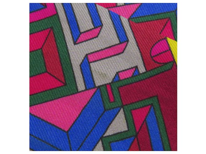 Hermès Twilly Seidenschal Pink - Ansicht 7