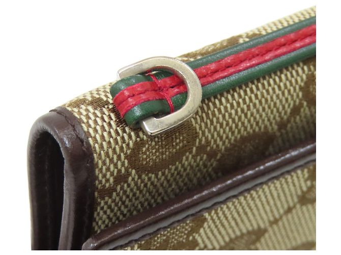 Portachiavi Gucci GG Canvas per Donne Marrone - vista 13