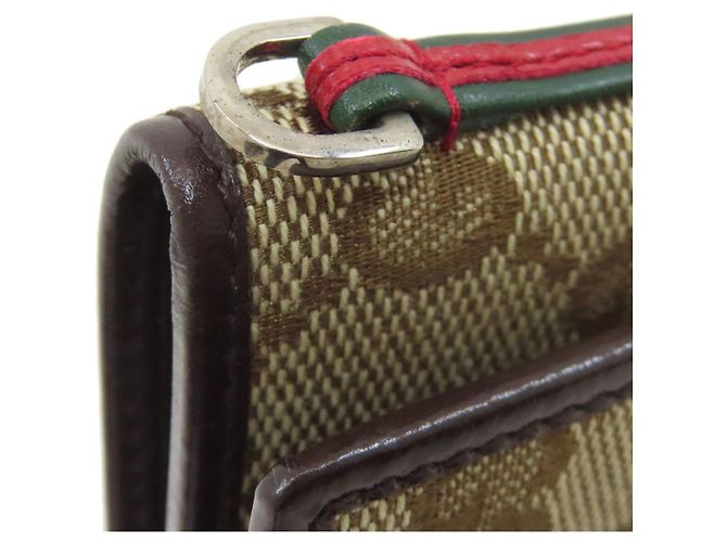 Portachiavi Gucci GG Canvas per Donne Marrone - vista 14