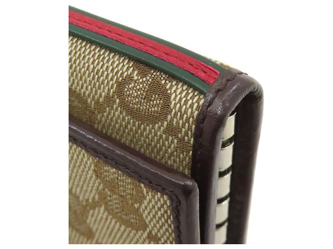 Portachiavi Gucci GG Canvas per Donne Marrone - vista 15