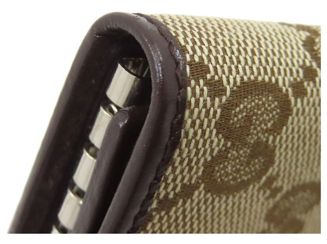 Portachiavi Gucci GG Canvas per Donne Marrone - vista 16