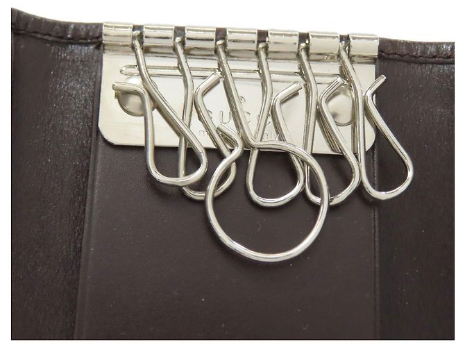 Portachiavi Gucci GG Canvas per Donne Marrone - vista 5