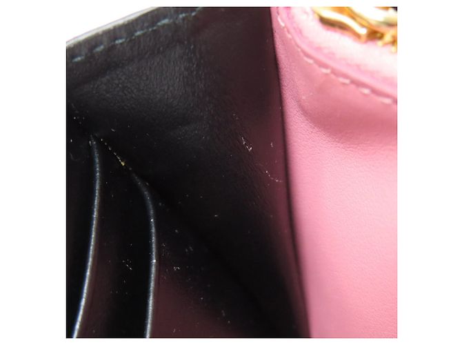 Portafoglio lungo con motivo a nastro Miu Miu Nero - vista 13
