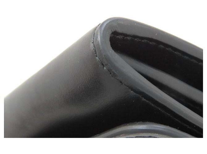 Portafoglio lungo con motivo a nastro Miu Miu Nero - vista 19