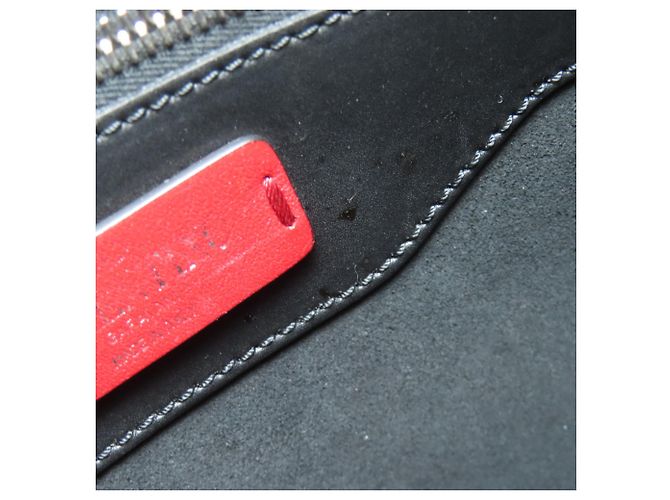 Borsa Clutch con Logo VLTN di Valentino Nero - vista 10