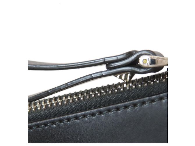 Borsa Clutch con Logo VLTN di Valentino Nero - vista 18