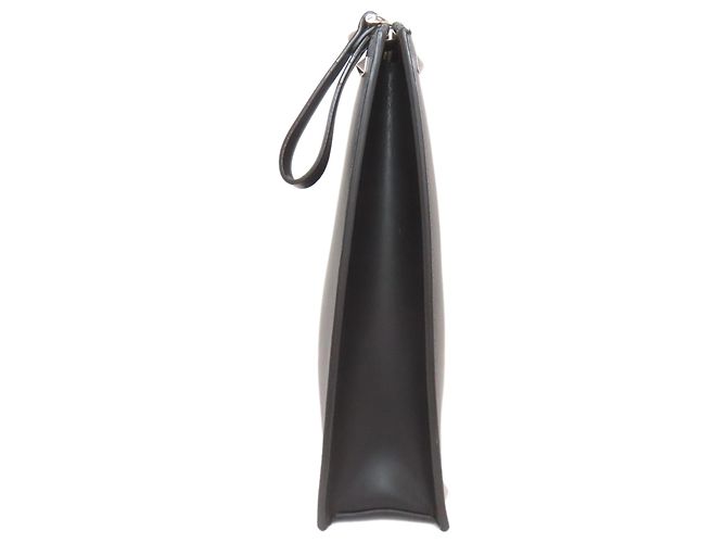 Borsa Clutch con Logo VLTN di Valentino Nero - vista 3