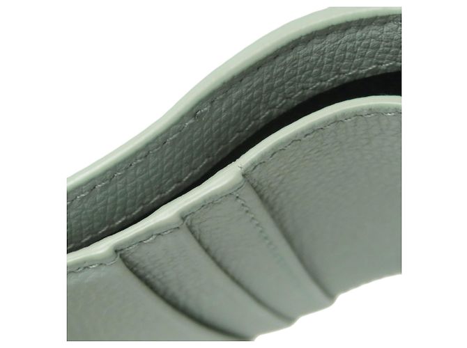 Billetera bi-fold de cuero verde claro Valentino - vista 10