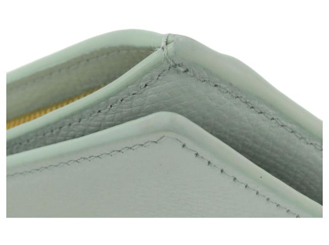 Billetera bi-fold de cuero verde claro Valentino - vista 16