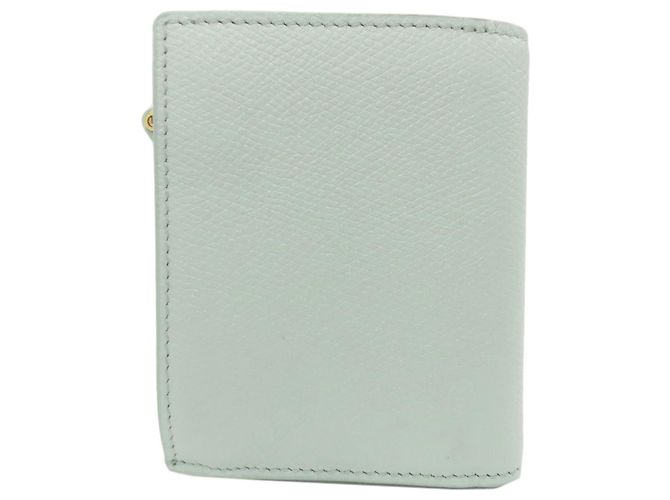 Billetera bi-fold de cuero verde claro Valentino - vista 2