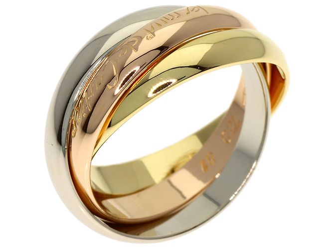 Anello Trinity Cartier in oro 18K - vista 2
