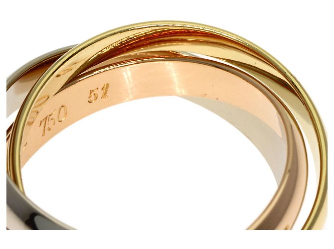 Anello Trinity Cartier in oro 18K - vista 5