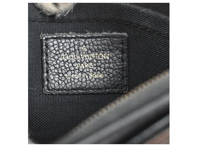 Clutch Pallas en lona Monogram con cuero Louis Vuitton - vista 6