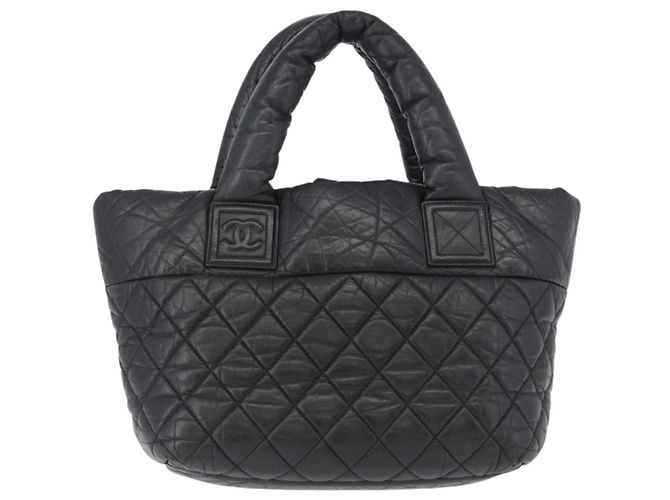 Reversible Tote aus Leder Coco Cocoon von Chanel Schwarz - Ansicht 2