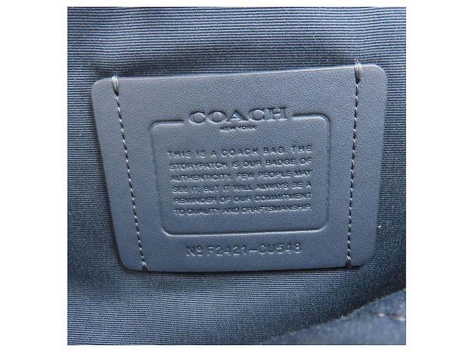 Mochila Ethan Signature CU548 de Coach Azul marino - vista 6