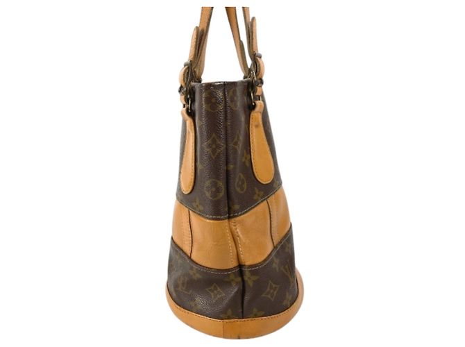 Borsa Tote Bucket PM Monogram Louis Vuitton Marrone - vista 7