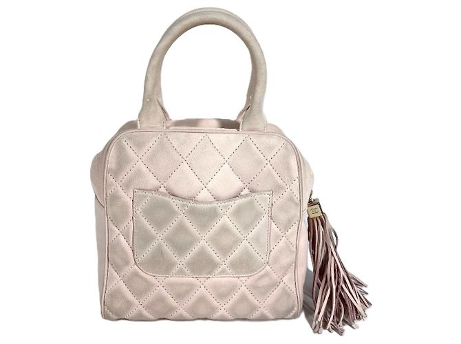 Borsa Boston Mini Matelassé Chanel Rosa - vista 2