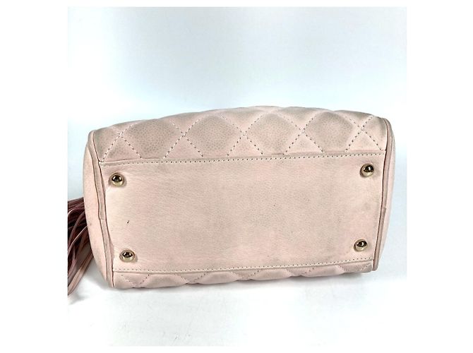 Borsa Boston Mini Matelassé Chanel Rosa - vista 3