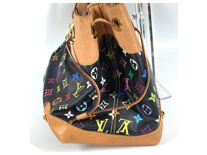 Louis Vuitton Monogram Multicolore Ursula Tote Shoulder Bag Black - view 3