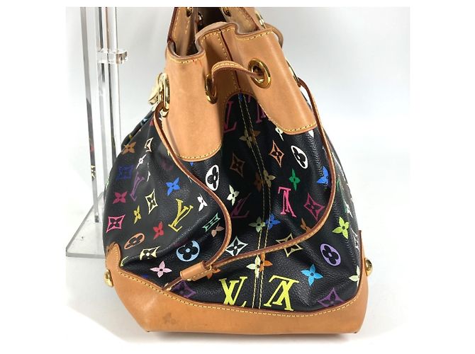 Louis Vuitton Monogram Multicolore Ursula Tote Shoulder Bag Black - view 4