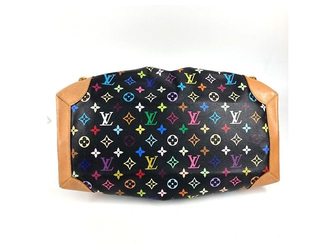 Louis Vuitton Monogram Multicolore Ursula Tote Shoulder Bag Black - view 5