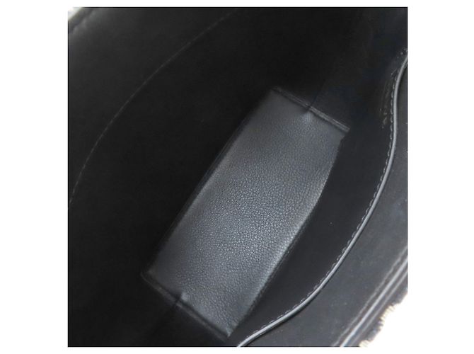 Borsa Tote Anagram Loewe Nero Beige Blu navy - vista 5