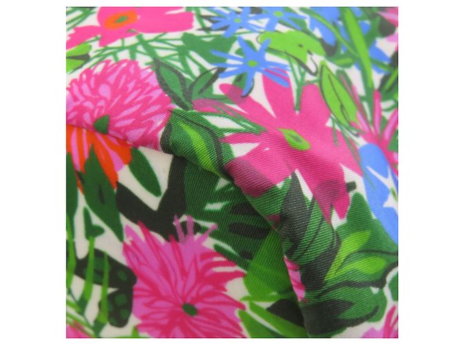 Borsa tote 2 in 1 in metallo con logo Prada e fiore Rosa - vista 27