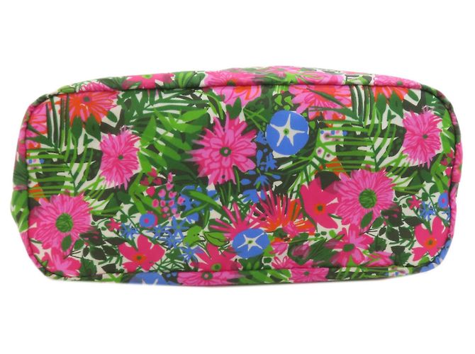 Borsa tote 2 in 1 in metallo con logo Prada e fiore Rosa - vista 4