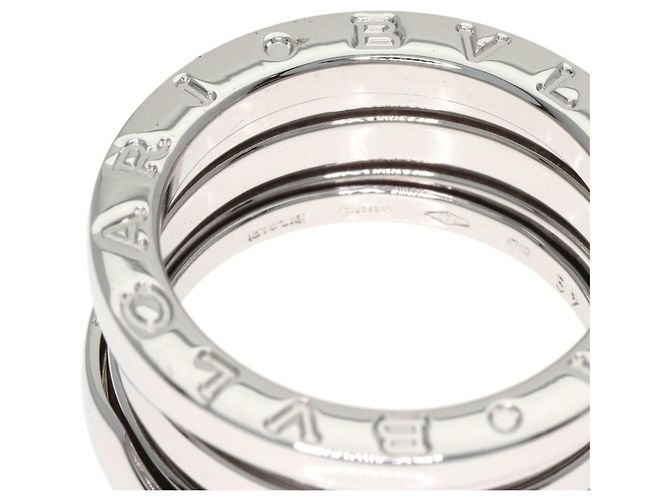 Bulgari Anello Bvlgari B-zero1 3 bande in oro bianco 18K - vista 7