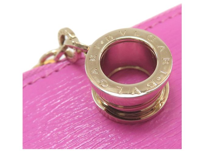Bulgari Billetera Bifold Charm B.zero1 de Bvlgari Rosa Amarillo - vista 12