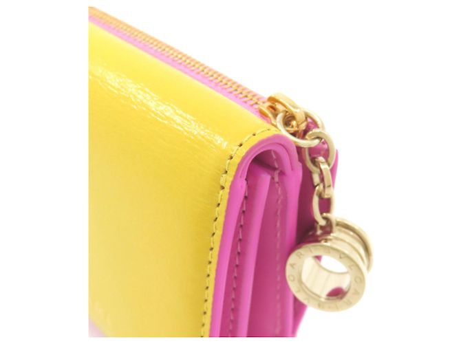 Bulgari Billetera Bifold Charm B.zero1 de Bvlgari Rosa Amarillo - vista 14
