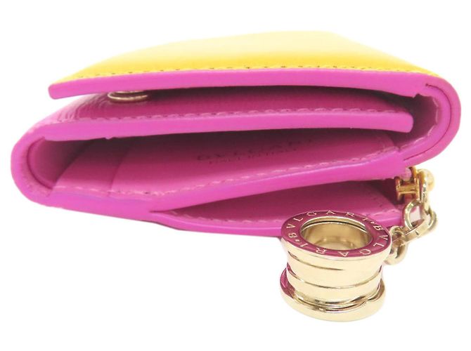 Bulgari Billetera Bifold Charm B.zero1 de Bvlgari Rosa Amarillo - vista 3