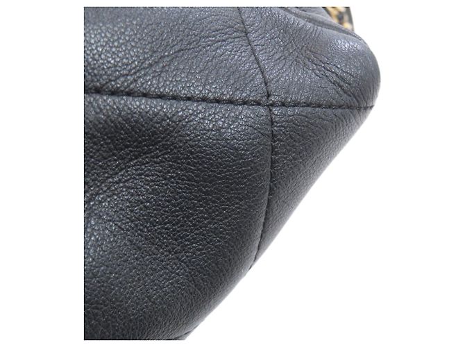 Borsa tote Chanel Matelassé con hardware dorato Nero - vista 17