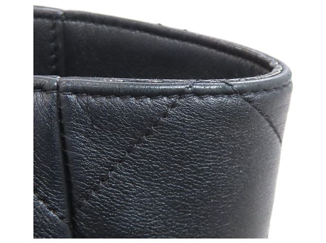 Borsa tote Chanel Matelassé con hardware dorato Nero - vista 19