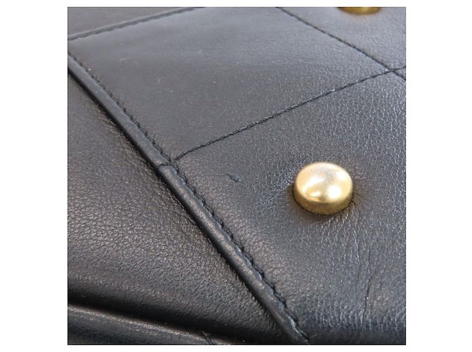 Borsa tote Chanel Matelassé con hardware dorato Nero - vista 22