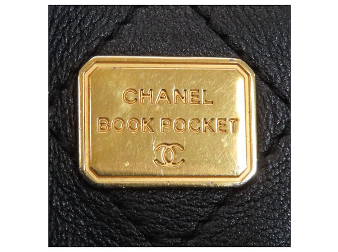 Borsa tote Chanel Matelassé con hardware dorato Nero - vista 6