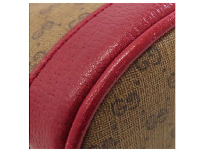 Borsa a spalla con cordino Gucci 647801 Marrone Rosso - vista 21