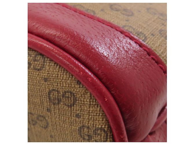 Borsa a spalla con cordino Gucci 647801 Marrone Rosso - vista 22