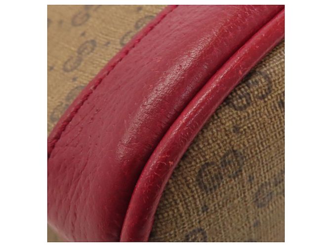 Borsa a spalla con cordino Gucci 647801 Marrone Rosso - vista 23