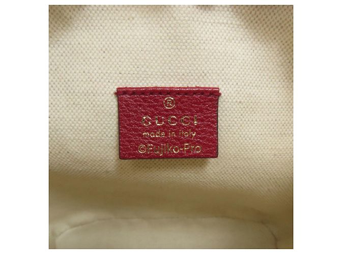 Borsa a spalla con cordino Gucci 647801 Marrone Rosso - vista 6