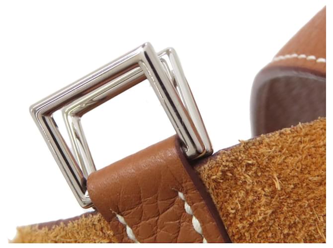 Borsa Hermès Picotin Lock MM D'oro - vista 15