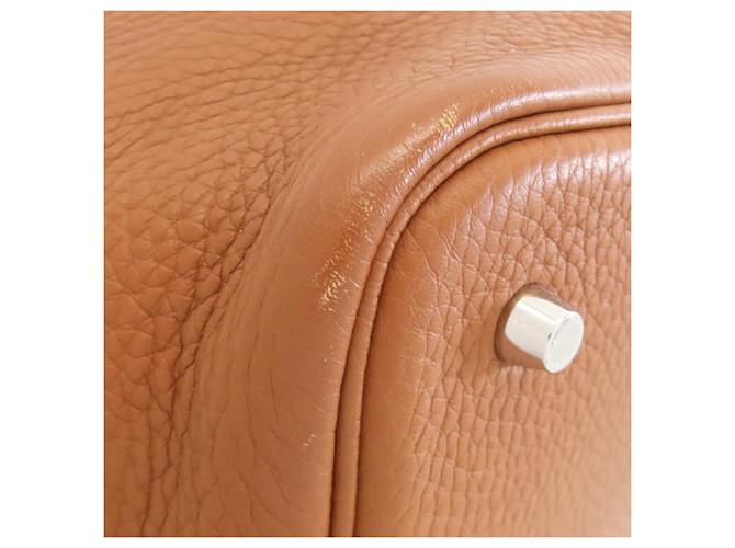 Borsa Hermès Picotin Lock MM D'oro - vista 19