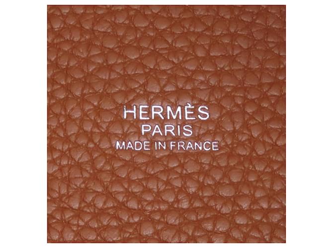 Borsa Hermès Picotin Lock MM D'oro - vista 6