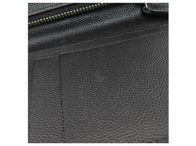Yves Saint Laurent Langer Geldbeutel Schwarz - Ansicht 11