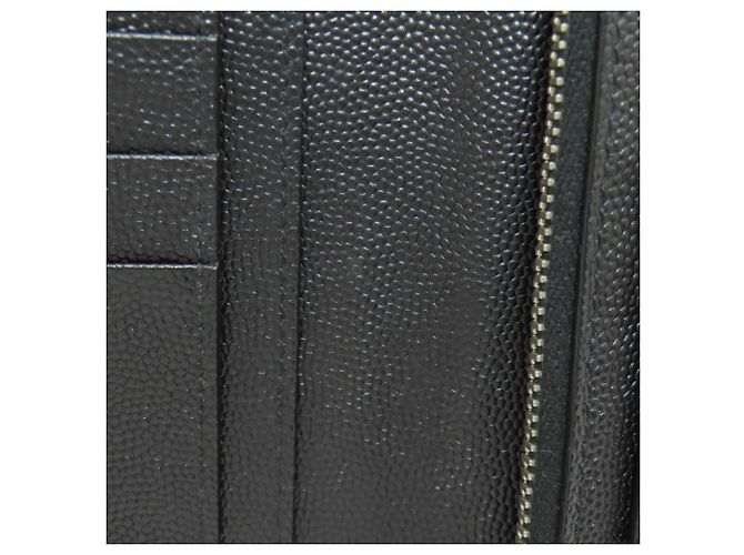 Yves Saint Laurent Langer Geldbeutel Schwarz - Ansicht 17