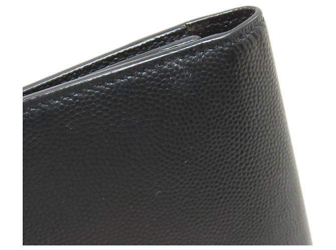 Yves Saint Laurent Langer Geldbeutel Schwarz - Ansicht 19