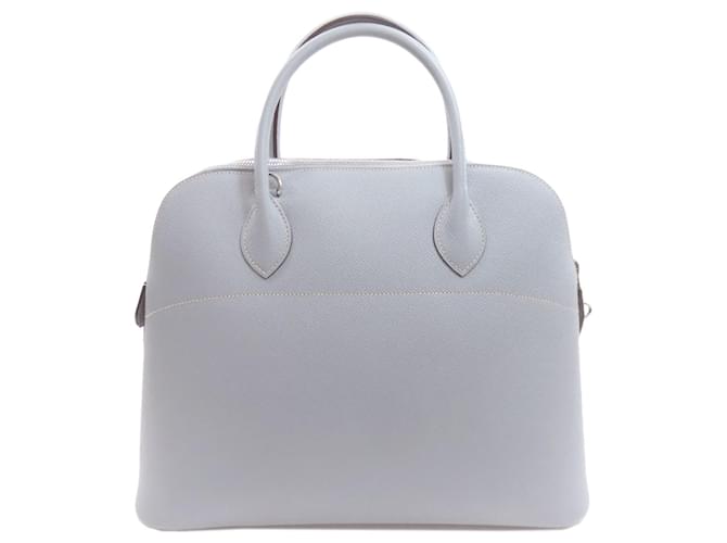 Borsa Hermès Bolide 37 Blu chiaro - vista 2